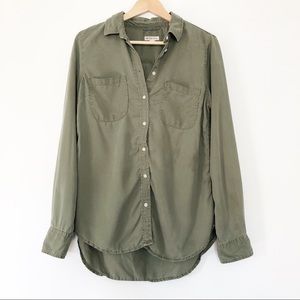 🌿 3 for $25 | Merona | Olive Utility Shirt